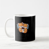 Cute Bee Couple Snuggle Cuddle  Kaffeetasse (Links)
