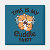 Cute Bee Couple Snuggle Cuddle  Magnet (Vorne)