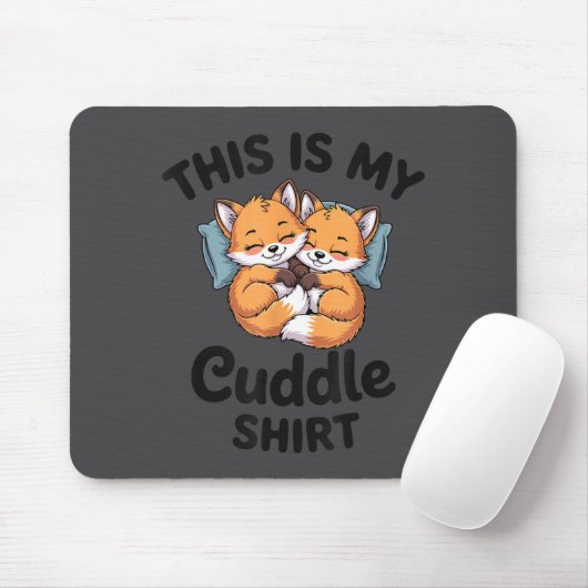 Cute Bee Couple Snuggle Cuddle  Mousepad (Mit Mouse)