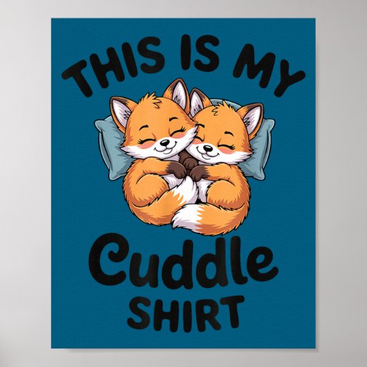 Cute Bee Couple Snuggle Cuddle  Poster (Vorne)