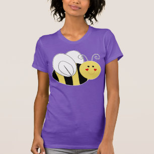 Cute Bee Graphic T-Shirt