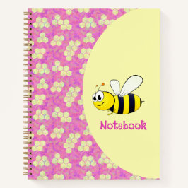 Cute bee honeycomb Notebook Notizblock