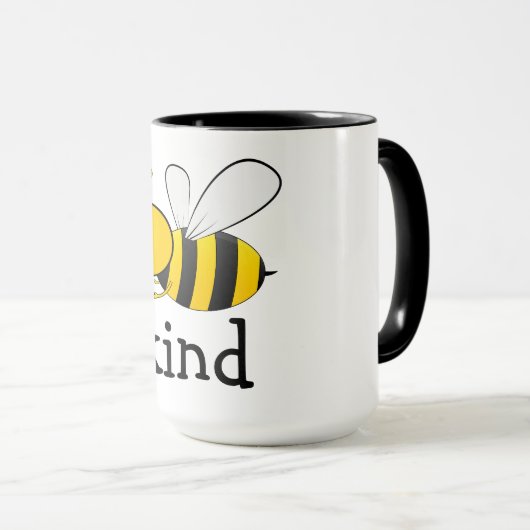 Cute Bee Kind  Tasse (VorderseiteRechts)