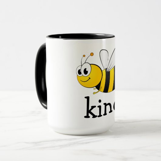 Cute Bee Kind  Tasse (Vorderseite Links)