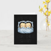 Cute Bee Lovers This Is Our Cuddle  Karte (Gelbe Blume)