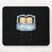 Cute Bee Lovers This Is Our Cuddle  Mousepad (Vorne)
