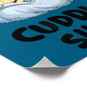 Cute Bee Lovers This Is Our Cuddle  Poster (Ecke)