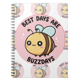Cute Bee Notebook – Kawaii Bumblebee Journal Notizblock