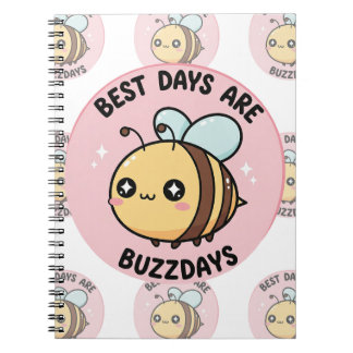 Cute Bee Notebook – Kawaii Bumblebee Journal Notizblock