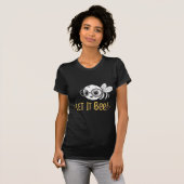 Cute Bee with Glasses - Let It Bee T-Shirt (Vorne ganz)