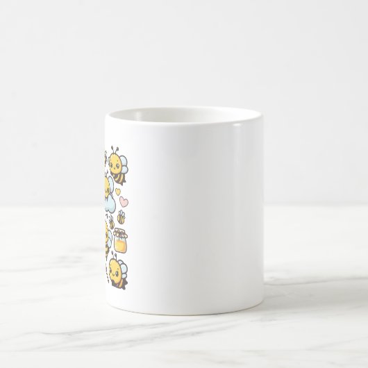 Cute bees kaffeetasse (Mittel)