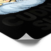 Cute Bees Snuggle This Is My Cuddle Poster (Ecke)