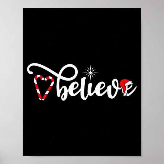 Cute Believe Christmas  Poster (Vorne)