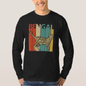 Cute Bengal Cat T-Shirt (Vorderseite)