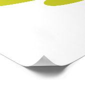 Cute Bernese Mountain Dog with Sunflower & Butterf Poster (Ecke)