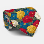 Cute Best Gifts For Men Peonies Krawatte (Gerollt)