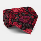 Cute Best Gifts For Men Peonies Krawatte (Gerollt)