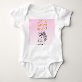 Cute Best Mom Ever Baby Shower Gift Bodysuit Baby Strampler