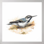 cute bird poster (Vorne)