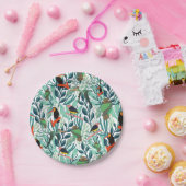 Cute Birds seamless pattern Pappteller (Party)