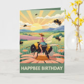 Cute Birthday Card Karte (Gelbe Blume)