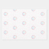 Cute Birthday Cupcake with Candle Geschenkpapier Set (Vorderseite 2)