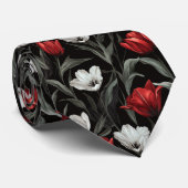 Cute Birthday Gifts For Boyfriend Tulip Krawatte (Gerollt)