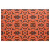 Cute black cat Halloween Stoff (Fat Quarter (45,7 x 55,9 cm))