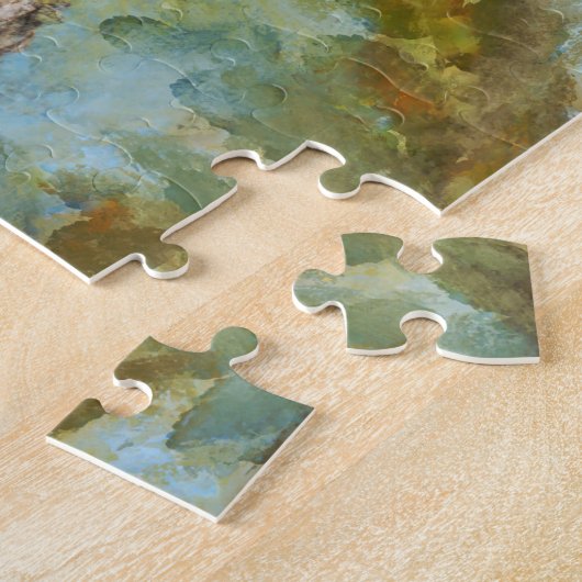 Cute Black Cat In Tree Fine Art Puzzle (Seite)