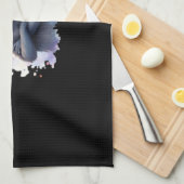 Cute Black Cat in Witch Hat � Magical Halloween Ar Geschirrtuch (Viertel Falte)