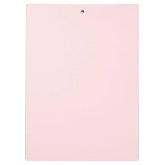 Cute Black Cat Pattern on Pastel Pink Klemmbrett (Rückseite)