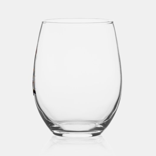 Cute Black Cat Santa Christmas Lights Meow Kitty K Weinglas Ohne Stiel (Links)