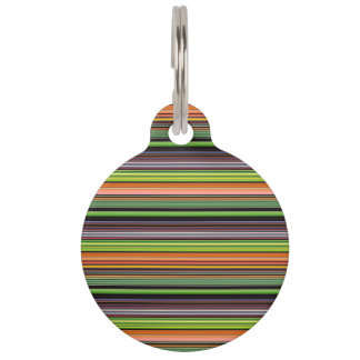 Cute black colorful stripes haustiermarke