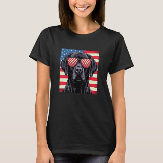 Cute Black Lab Black Labrador Retriever Puppy Dog  T-Shirt (Vorderseite)