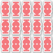 Cute Blank Heart Shape Index Tabs Journal Divider Aufkleber (Vorderseite)