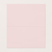 Cute Blue Boho Rainbow Substitute Teacher Visitenkarten (Innenseite Aufgefaltet)