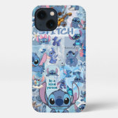 Cute Blue Cartoon Alien Phone Case 💙✨ iPhone Hülle (Rückseite)