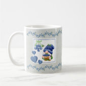Cute Blueberry Gnome Life is Berry Sweet Mug Kaffeetasse (Links)