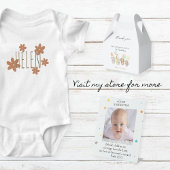 Cute bodysuit custom daisies for kids  baby strampler