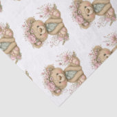 Cute Boho Animal Birthday Party Seidenpapier (Detail)