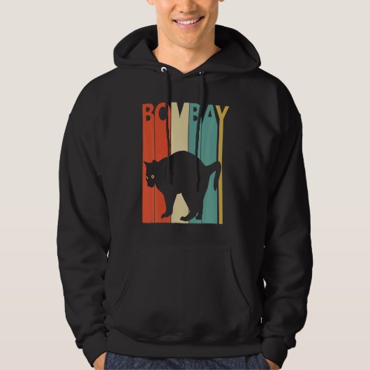 Cute Bombay Cat Hoodie (Vorderseite)