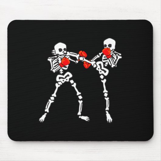 Cute Bone Kickbox - Für coole Männer und Frauen mi Mousepad (Vorne)
