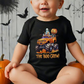 Cute Boo Crew Moderne Familie Matching Halloween Baby Strampler