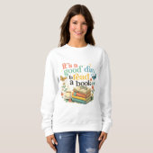  Cute Book Lover Graphic Tee (Vorne ganz)