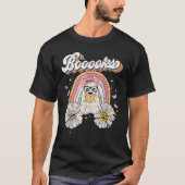 Cute Booooks Ghost Read More Books Funny Teacher H T-Shirt (Vorderseite)