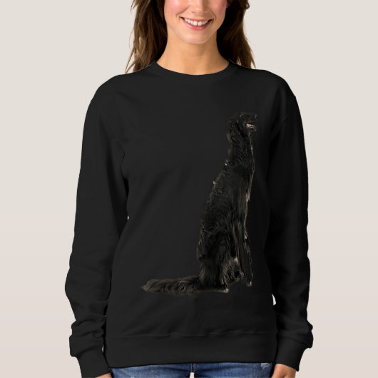Cute Borzoi Sweatshirt (Vorderseite)