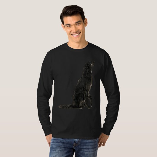 Cute Borzoi T-Shirt (Vorne ganz)