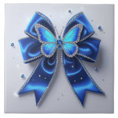 Cute bow Ceramic Tile Fliese (Vorderseite)