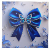 Cute bow Ceramic Tile Fliese (Vorderseite)