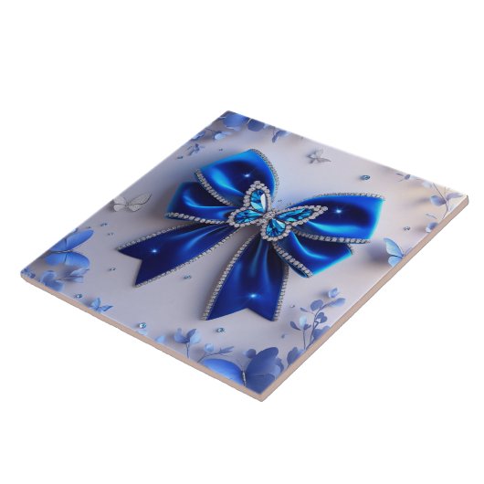 Cute bow Ceramic Tile Fliese (Seite)